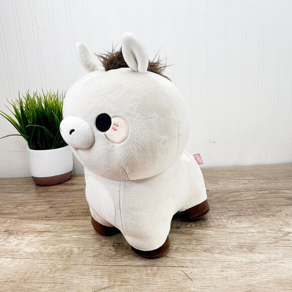 Honeymaru Plush Horse Animal Stuffed Animal 10" Mochi Pony Honey Maru - Picture 4 of 11